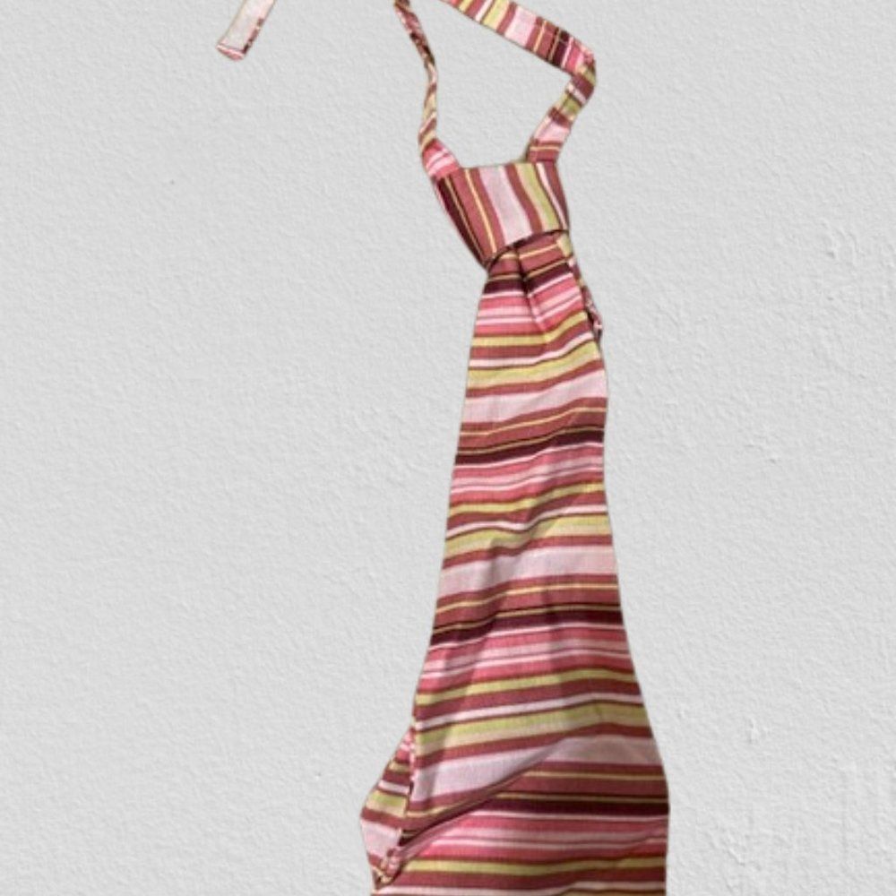 Mauve Stripe 9 1/2" Tie 4174 new